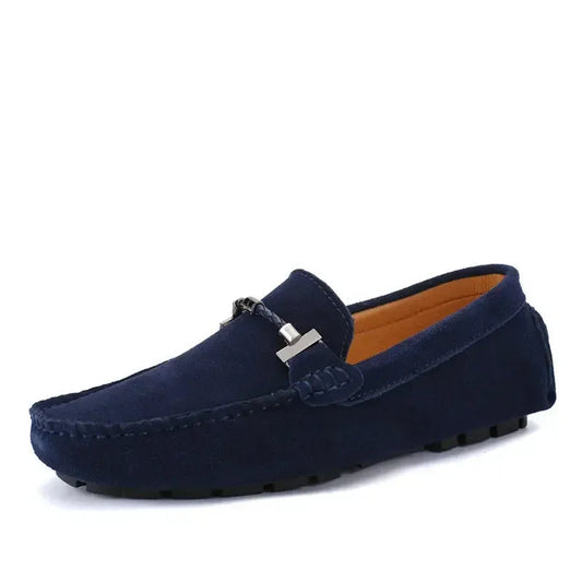 Men's Breathable Casual Loafers - Trendy Soft Driving Shoes for Summer Comfort